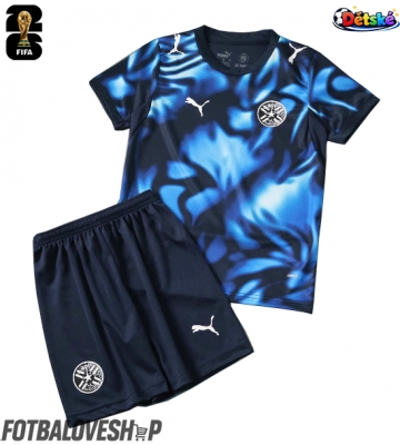 Paraguay Dětské Venkovní Dres MS 2026 Krátký Rukáv (+ trenýrky)